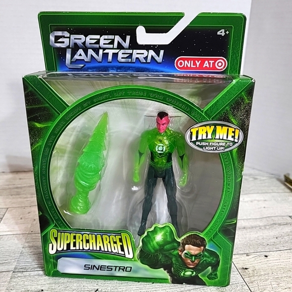 DC Comics Green Lantern Supercharged Sinestro‎ 3.75"-Mattel - Picture 1 of 5